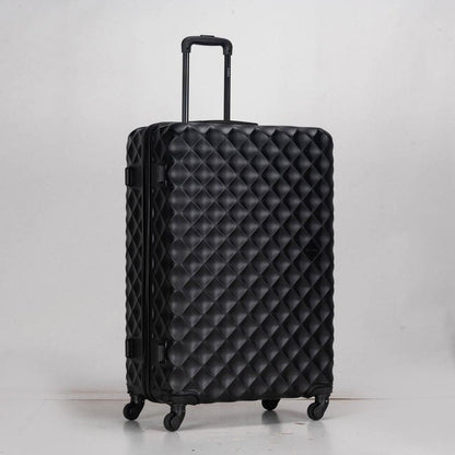 Eagle Hard - Shell ABS Luggage with 4 Wheels: Lightweight Cabin Bags Available in 20", 26", 28", 30" and 32 Black - Easy Luggage