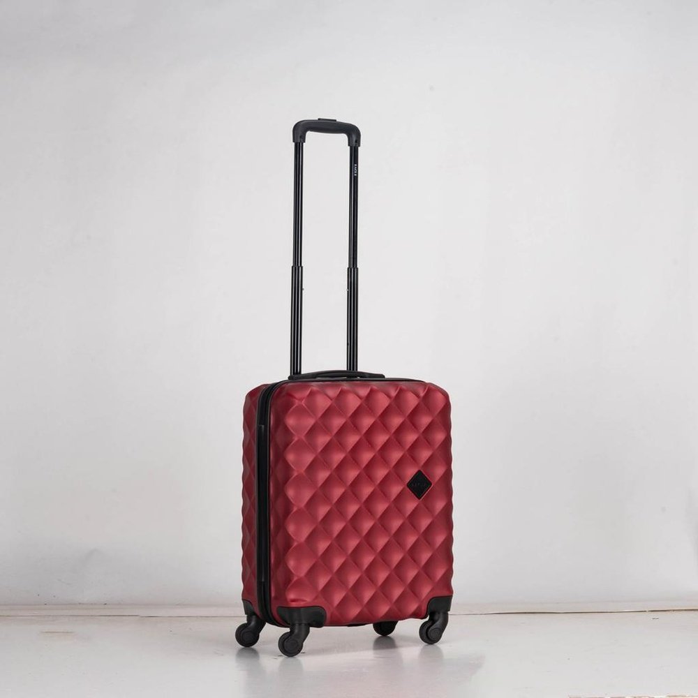 Eagle Hard - Shell ABS Luggage with 4 Wheels: Lightweight Cabin Bags Available in 20", 26", 28", 30" and 32 Burgundy - Easy Luggage