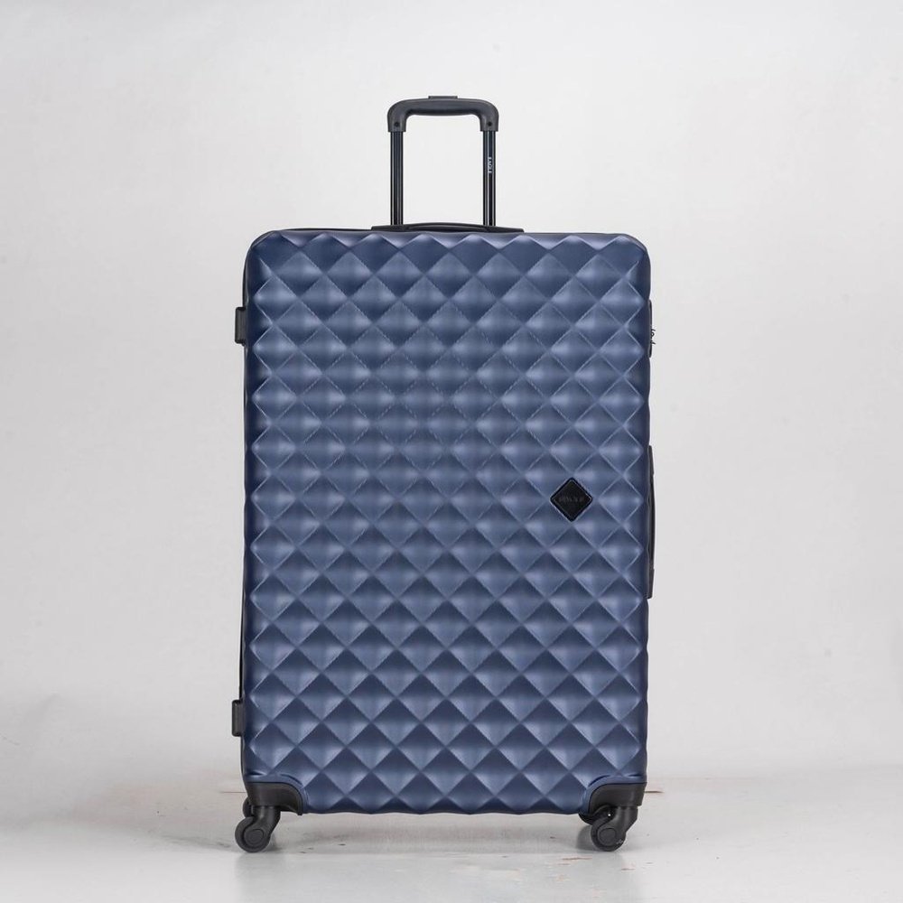 Eagle Hard - Shell ABS Luggage with 4 Wheels: Lightweight Cabin Bags Available in 20", 26", 28", 30" and 32 Navy - Easy Luggage