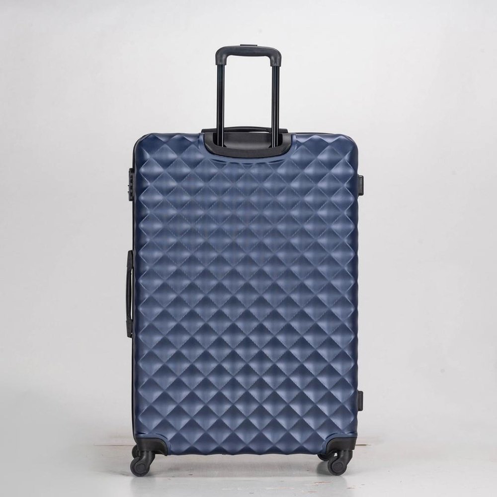 Eagle Hard - Shell ABS Luggage with 4 Wheels: Lightweight Cabin Bags Available in 20", 26", 28", 30" and 32 Navy - Easy Luggage