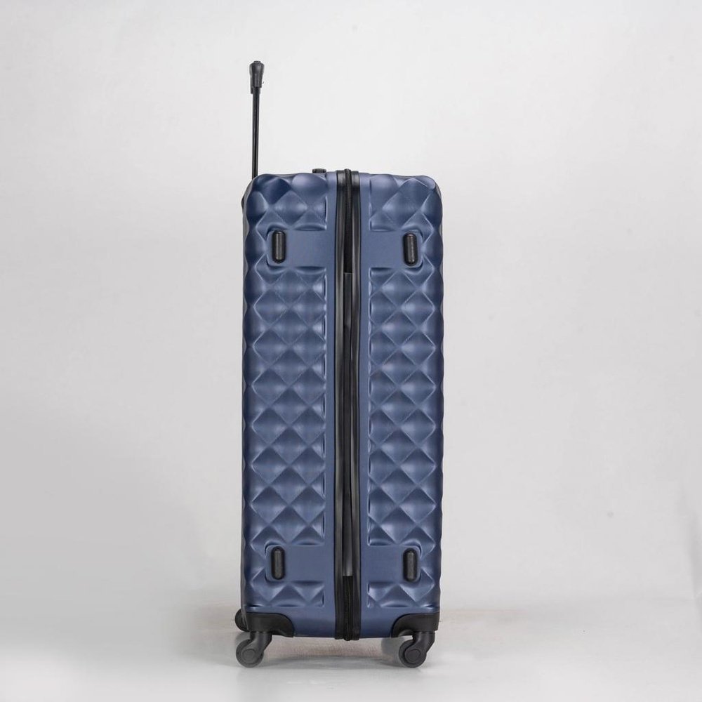 Eagle Hard - Shell ABS Luggage with 4 Wheels: Lightweight Cabin Bags Available in 20", 26", 28", 30" and 32 Navy - Easy Luggage