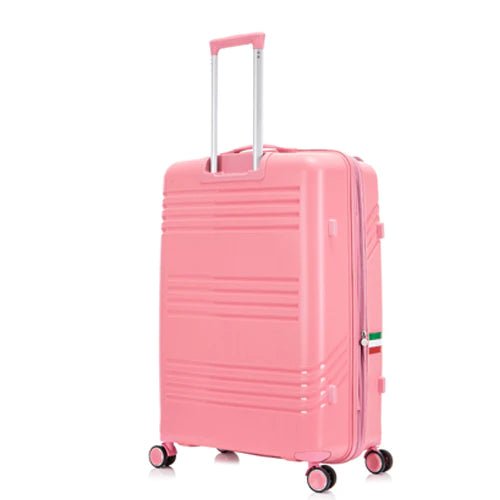 Pink suitcase trolley online