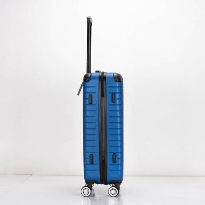 EAGLE Hexagon ABS Hard Shell 4 Wheels Blue - Easy Luggage