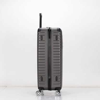 EAGLE Hexagon ABS Hard Shell 4 Wheels Grey - Easy Luggage