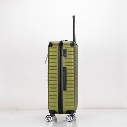 EAGLE Hexagon ABS Hard Shell 4 Wheels Khaki - Easy Luggage