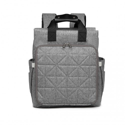 EM2105 - Kono Simple Lightweight Maternity Changing Bag - Grey - Easy Luggage