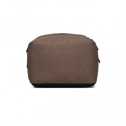 EM2231M - Kono Lightweight Cabin Bag Travel Business Backpack - Brown - Easy Luggage