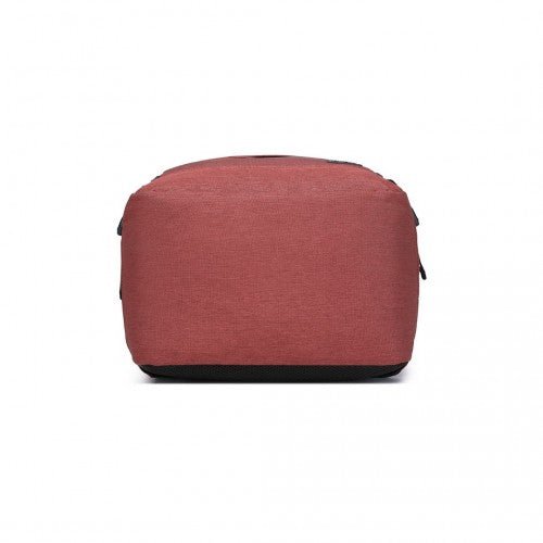 EM2231M - Kono Lightweight Cabin Bag Travel Business Backpack - Burgundy - Easy Luggage