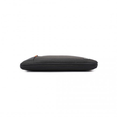 EQ2346L - Kono Streamline Water - Resistant Large Laptop Sleeve With Velvety Interior - Black - Easy Luggage