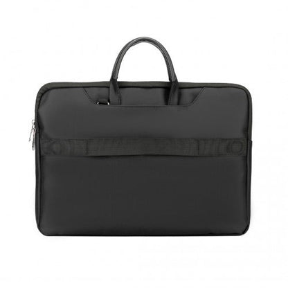 EQ2350 - Kono Executive Water - resistant Laptop Bag With Versatile Carrying Options - Black - Easy Luggage