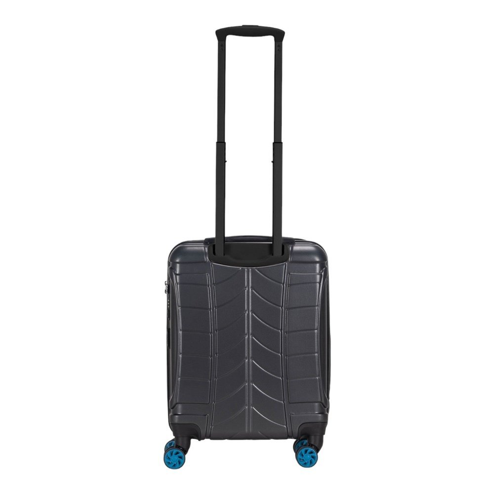 Fantana Polypropylene 4 Wheels Hard Shell Cabin, Ultra Light - Anti - Theft Zipper More Sizes Availaible Grey - Easy Luggage