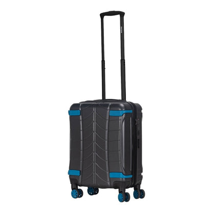 Fantana Polypropylene 4 Wheels Hard Shell Cabin, Ultra Light - Anti - Theft Zipper More Sizes Availaible Grey - Easy Luggage