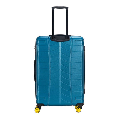 Fantana Polypropylene 4 Wheels Hard Shell Cabin, Ultra Light - Anti - Theft Zipper More Sizes Availaible Turquoise - Easy Luggage