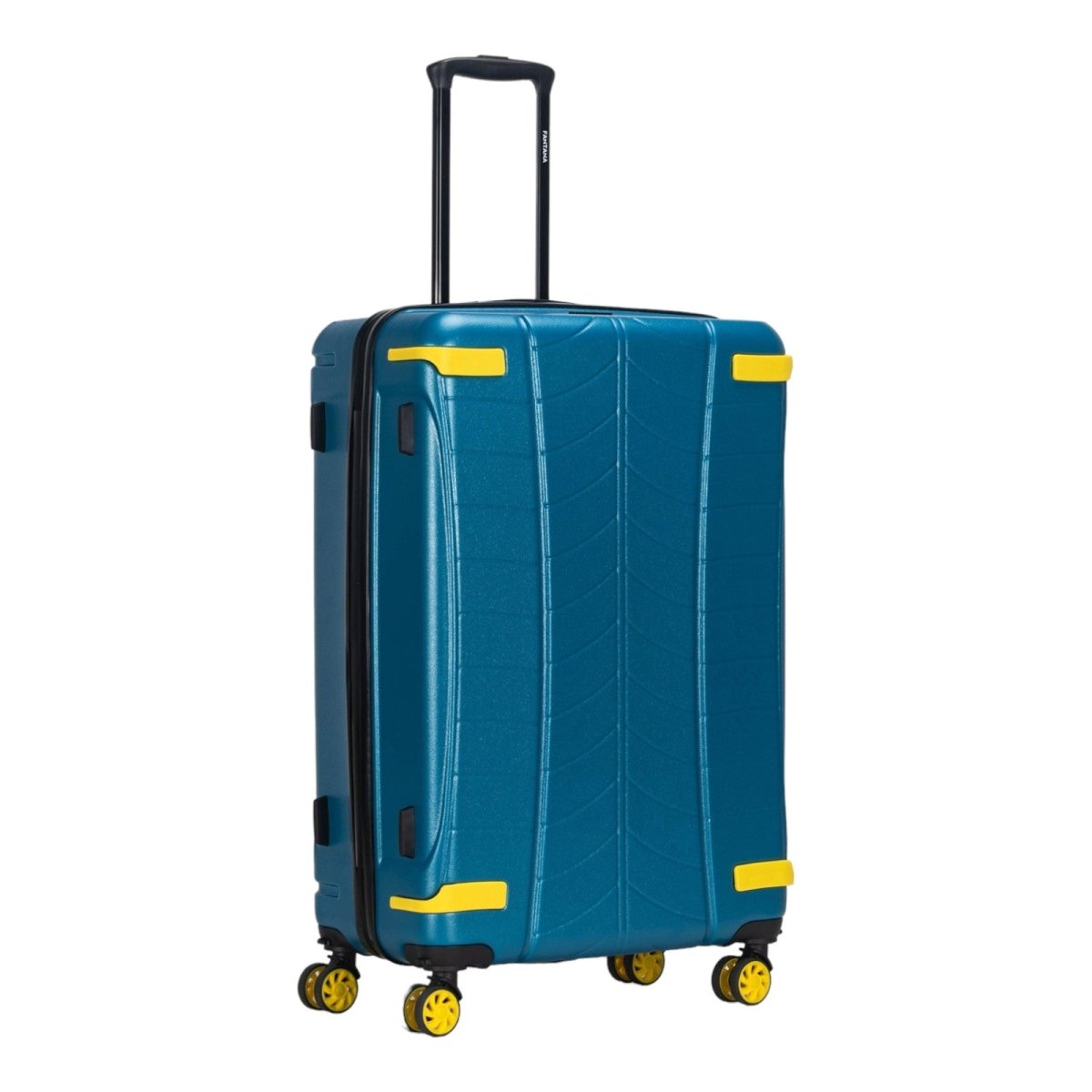 Fantana Polypropylene 4 Wheels Hard Shell Cabin, Ultra Light - Anti - Theft Zipper More Sizes Availaible Turquoise - Easy Luggage