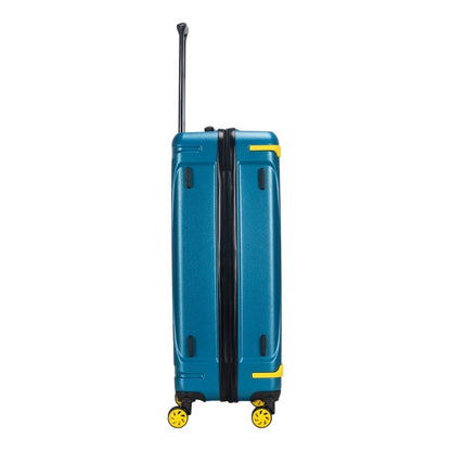 Fantana Polypropylene 4 Wheels Hard Shell Cabin, Ultra Light - Anti - Theft Zipper More Sizes Availaible Turquoise - Easy Luggage