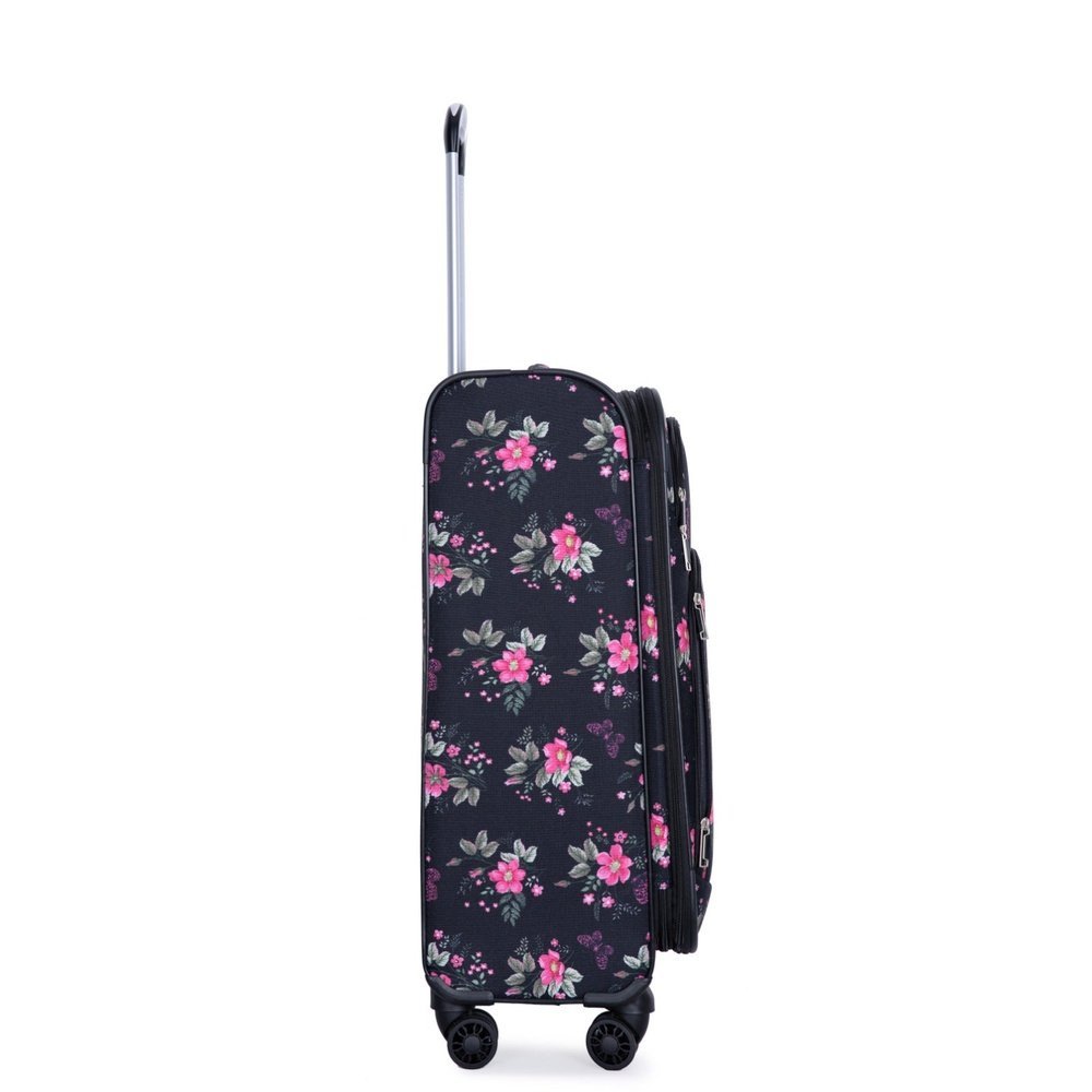 Fantana ULTRA Light Weight Expandable Printed Suitcases Travel Luggage Cabin Trolley Bag Set Of 5 - Easy Luggage