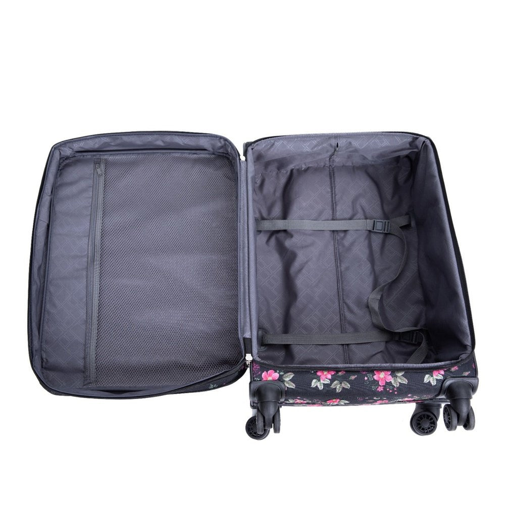 Fantana ULTRA Light Weight Expandable Printed Suitcases Travel Luggage Cabin Trolley Bag Set Of 5 - Easy Luggage