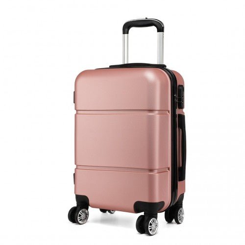 K1995L - Kono Hard Shell ABS Carry On Suitcase 20 Inch - Nude - Easy Luggage
