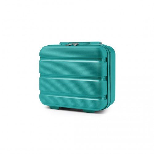 K2092L - Kono 14 Inch Bright Hard Shell PP Vanity Case - Blue - Easy Luggage