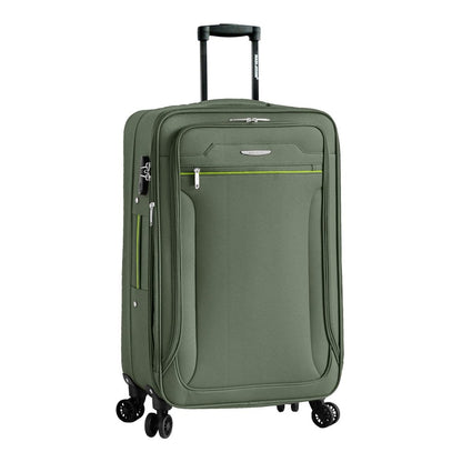 Easy Luggage Madisson's Green Soft Shell Luggage : Xs to Large Sizes, Lightweight Suitcase, Duffle Bag, and Wheeled Holdall - Now on Sale!
