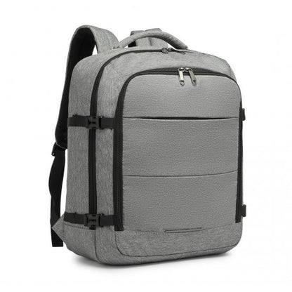 Easy Luggage EM2232 - Kono Multi-level High-capacity Cabin Bag Travel Backpack - Grey