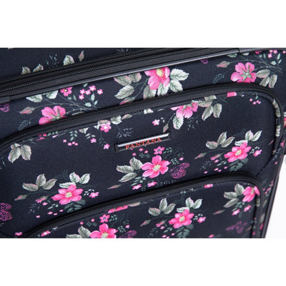 Fantana ULTRA Light Weight Expandable Printed Suitcases Travel Luggage Cabin Trolley Bag Set Of 5 - Easy Luggage