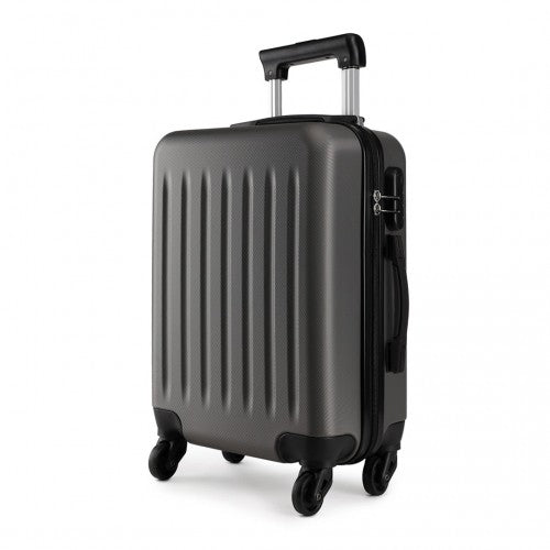 Easy Luggage K1872L - Kono 28 Inch ABS Hard Shell Luggage 4 Wheel Spinner Suitcase - Grey
