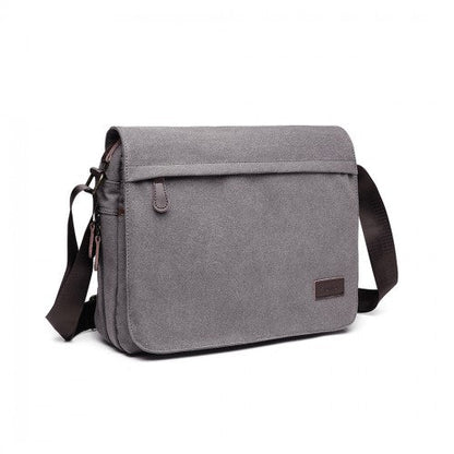 Easy Luggage LB1925 - Kono Classic Expanding Messenger Bag - Grey