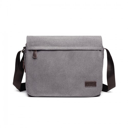 Easy Luggage LB1925 - Kono Classic Expanding Messenger Bag - Grey