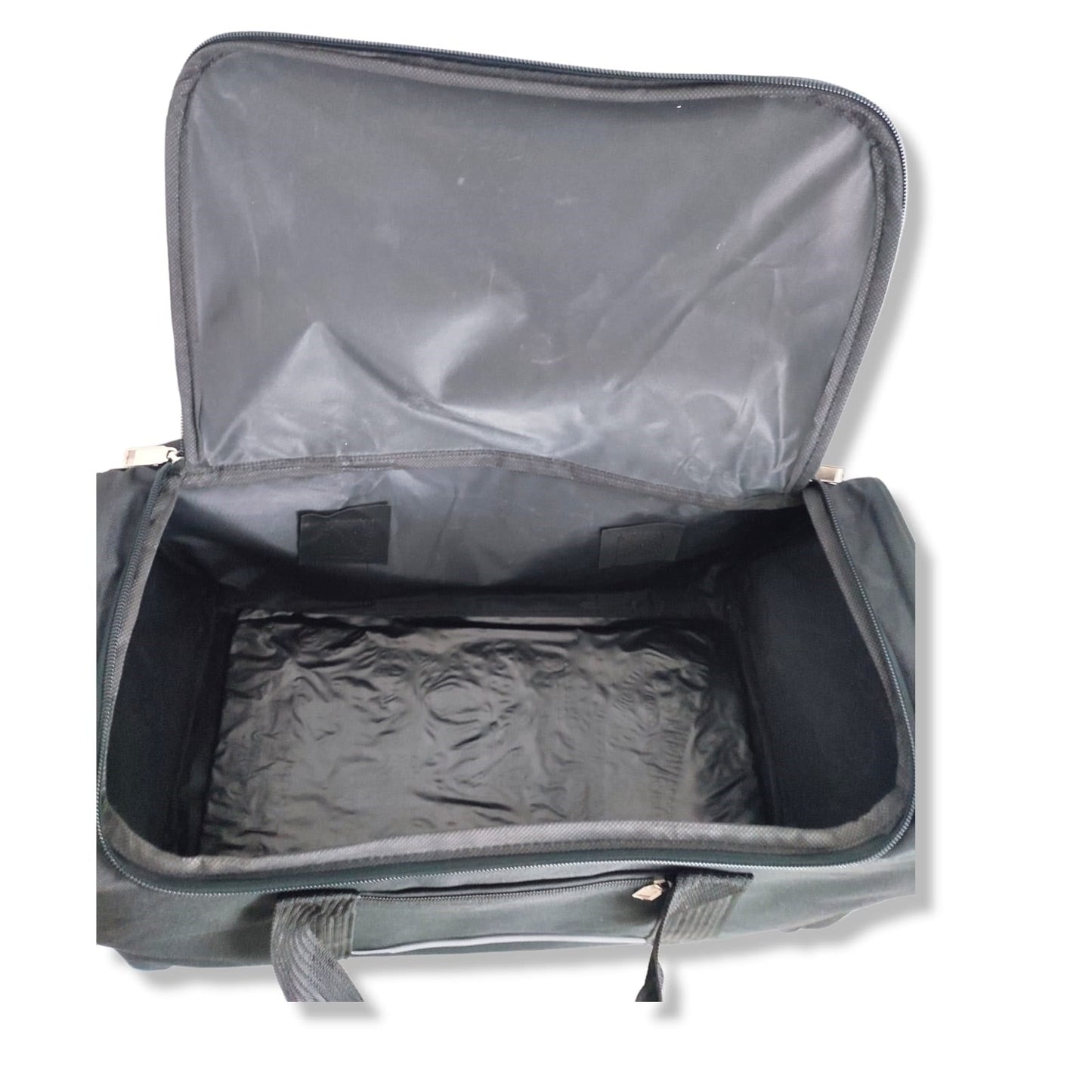 Easy Luggage Lightweight Holdall Duffle Cargo Black Travel Cabin Gym Bag Size- 18" 22" 25"