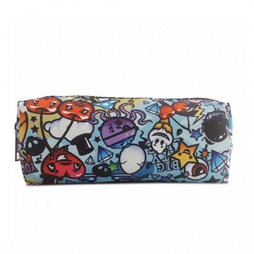 Easy Luggage PC - Miss Lulu Canvas Pencil Case Cartoon Graffiti