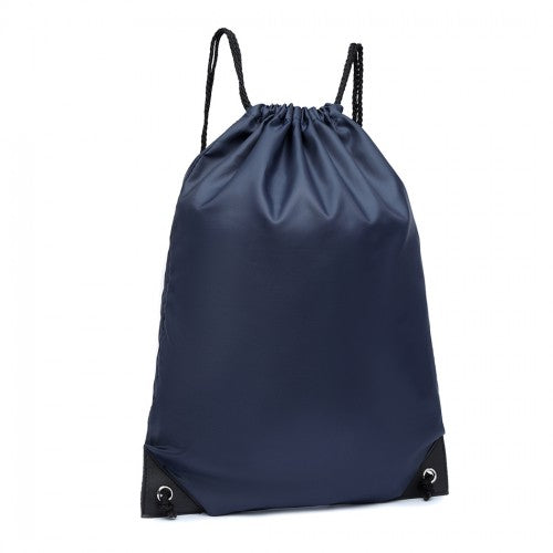 Easy Luggage S2020 - Kono Polyester Drawstring Backpack - Navy